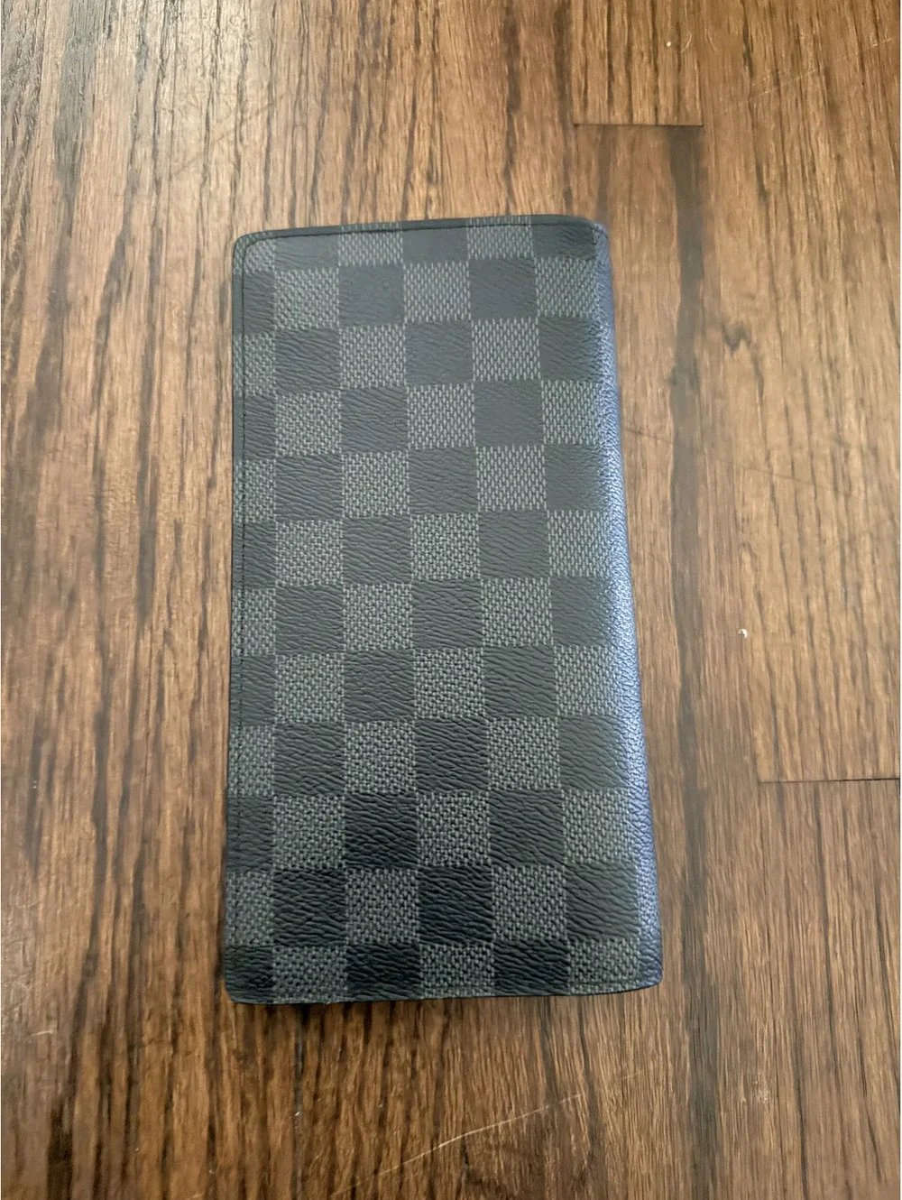 Louis Vuitton Damier Graphite Canvas Long Wallet with Box and Dust Bag